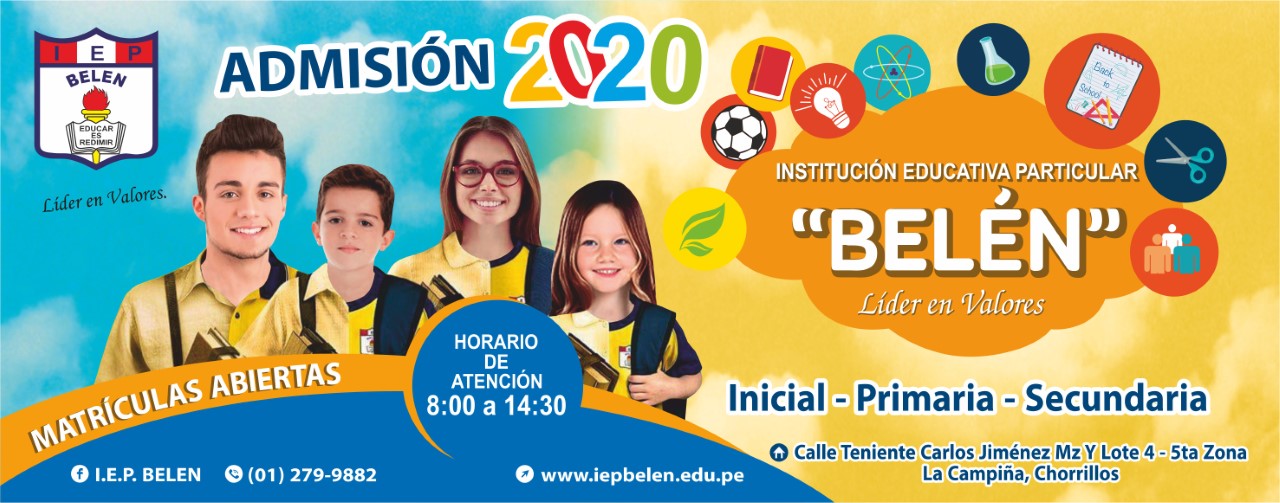 ADMISIÓN 2020