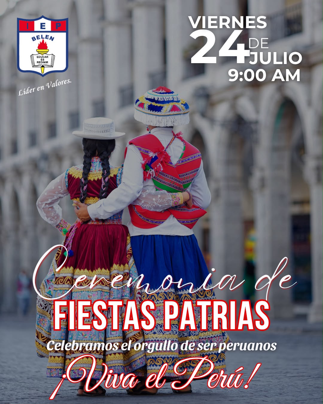 Ceremonia de Fiestas Patrias