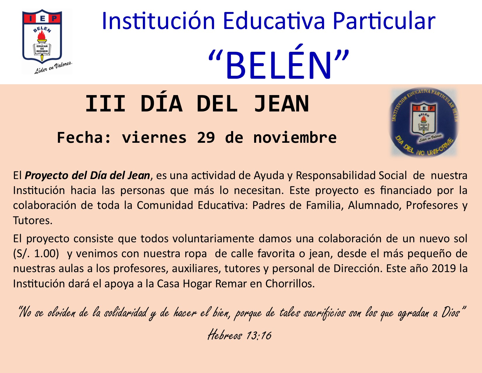 III Día del Jean